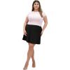 image:imageCity Chic Womens Plus Size Skirt  AdelynBlack