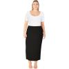 image:imageCity Chic Womens Plus Size Skirt  LoraBlack