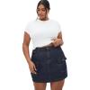 image:imageCity Chic Womens Plus Size SkirtLivDenim Dark