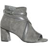 image:imageCity Chic Womens Wide Fit Carrie Shootie SandalSteel