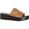 image:imageCity Chic Womens Wide Fit Luna Flatform SandalTan