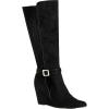image:imageCity Chic womens Wide Fit Clea Knee Wedge BootBlack