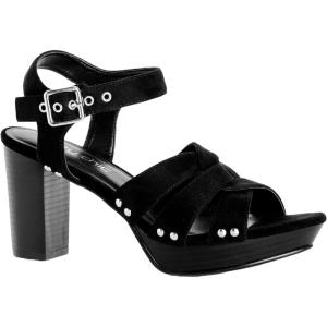 City Chic Wide FIT Mule Felicity Heel Sandal(Black)