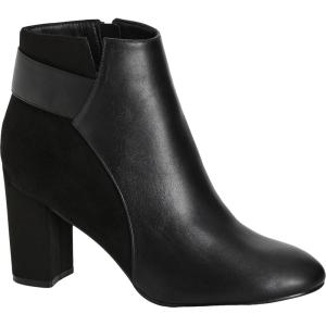 City Chic Wide Fit Jax Ankle Boot(Black)