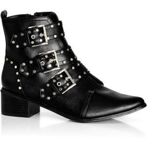 City Chic Women’s Ankle Boots – Detail(Black)