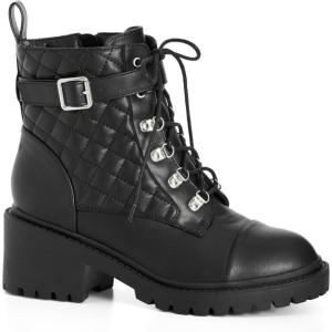 City Chic Women’s Ankle Boots – Reese(Black)