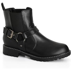 City Chic Women’s Ankle Boots – Sloane(Black)
