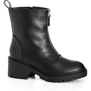 City Chic Women’s Ankle Boots – Zuri(Black)