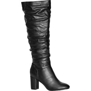 City Chic Women’s Boot-Wide Fit Petra Sleek Knee High