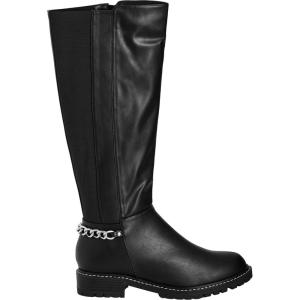 City Chic Women’s Knee-Boot Serene High(Black)