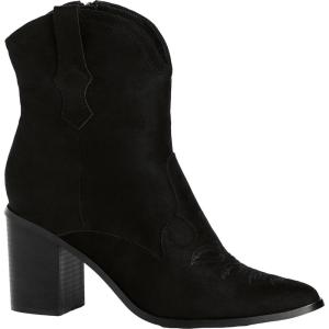 City Chic Women’s Mid Boot-Elodie Ankle(Black)