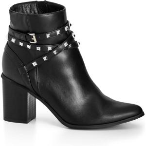 City Chic Women’s Mid Boots – Briar(Black)