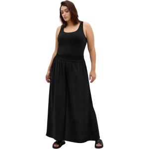 City Chic Women’s Pants-Eliah Wide Leg(Black)