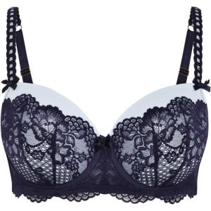 City Chic Women’s Plus Size Bra – Bianca Lila Contour(Navy)