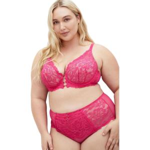 City Chic Women’s Plus Size Bra – Paige Contour(Azalea)