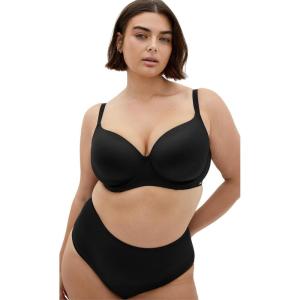 City Chic Women’s Plus Size Bra – Smooth(Black)
