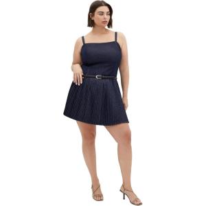 City Chic Women’s Plus Size Dress – Skye(Dark Denim)