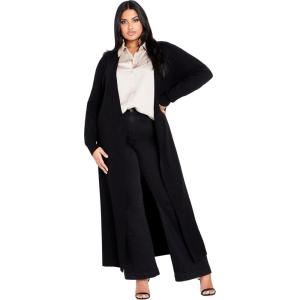 City Chic Women’s Plus Size Goldie Cardigan(Black)