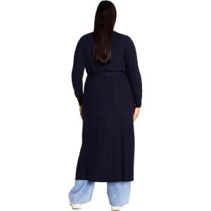 City Chic Women’s Plus Size Goldie Cardigan(Navy)