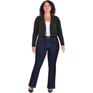 City Chic Women’s Plus Size Jacket – Alayah(Stripe)