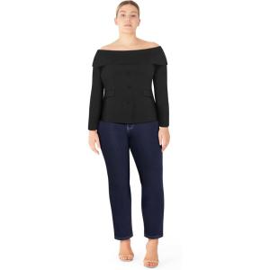 City Chic Women’s Plus Size Jacket – Phoenix(Black)