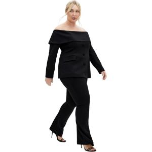 City Chic Women’s Plus Size Jacket – Talia(Black)