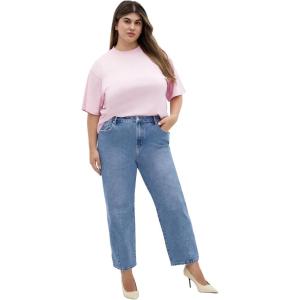 City Chic Women’s Plus Size Jean – Harley Lana(Mid Denim)