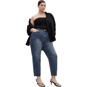 City Chic Women’s Plus Size Jean – Harley Saige(Mid Wash)