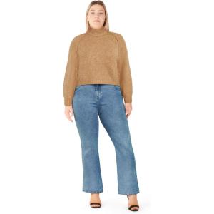 City Chic Women’s Plus Size Jumper – Demi(Sand)