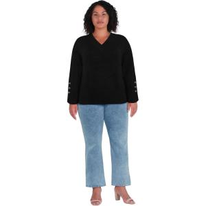 City Chic Women’s Plus Size Jumper – Dorothy(Black)