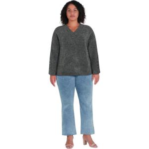 City Chic Women’s Plus Size Jumper – Dorothy(Grey)