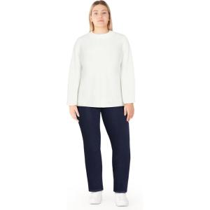 City Chic Women’s Plus Size Jumper – Emely(Ivory)