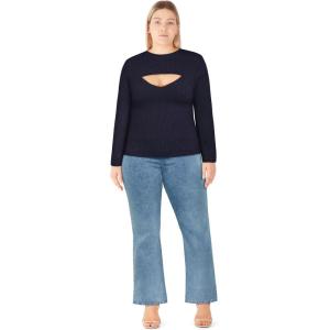 City Chic Women’s Plus Size Jumper – Haisley(Blue)