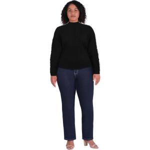 City Chic Women’s Plus Size Jumper – Joy(Black)