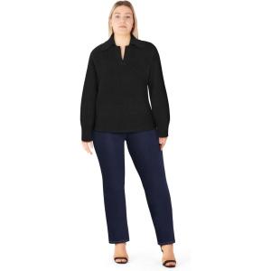 City Chic Women’s Plus Size Jumper – Opal(Black)