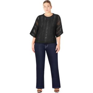 City Chic Women’s Plus Size Jumper – Sienna(Black)