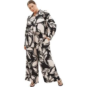 City Chic Women’s Plus Size Pant – Athena(Mono Print)