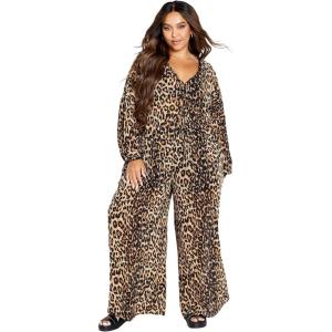 City Chic Women’s Plus Size Pant – Corina(Luxe Animal)