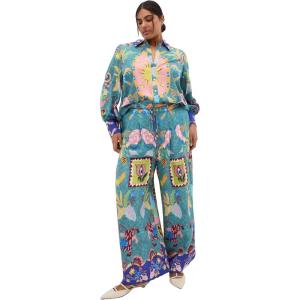 City Chic Women’s Plus Size Pants – Mystic Mirror Me(Mystic Gaze)