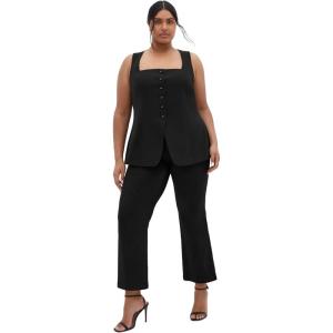 City Chic Women’s Vest-Jaz(Black)