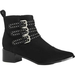 City Chic Women’s WIDE FIT Bexley Ankle Boot(Black)
