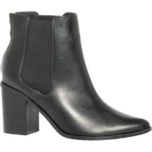 City Chic womens Wide Fit Maddie Ankle Boot(Black)