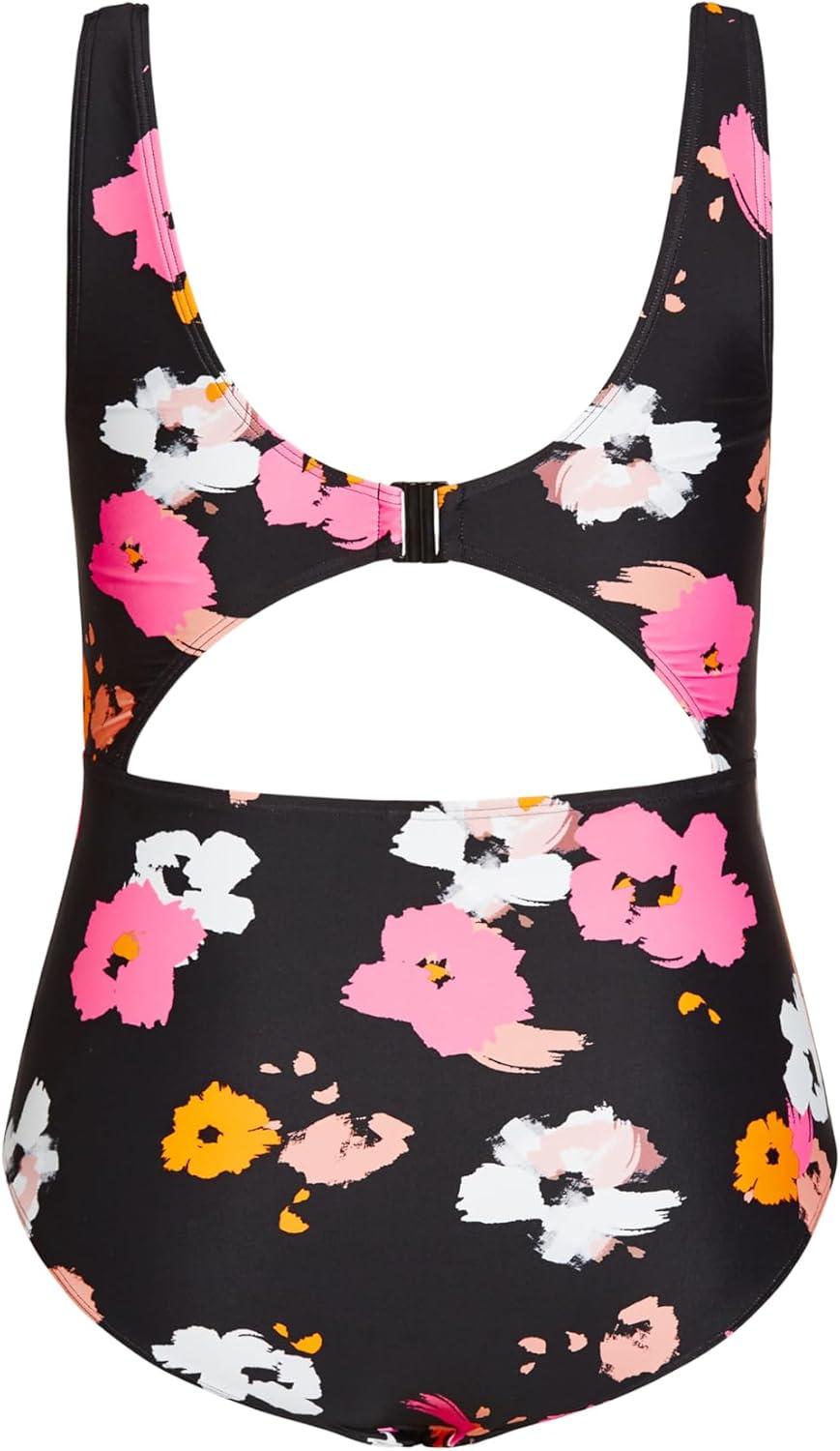 image:imageCity Chic CCX Womens Plus Size 1 Piece Izzy PrintFloral Prt