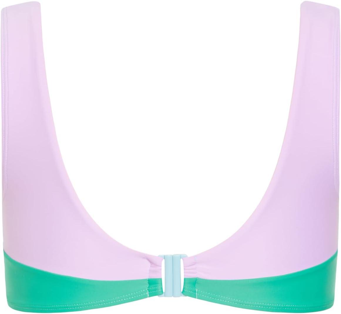 image:imageCity Chic CCX Womens Plus Size Top Lulu Underwire Splice BikiniTropical Splice