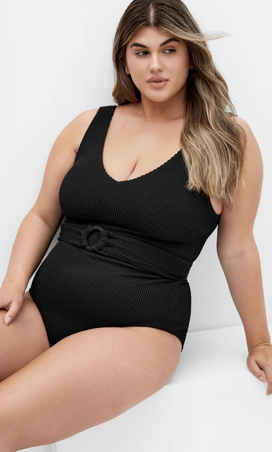 image:imageCity Chic Womens 1 Piece SwimsuitAlicanteBlack