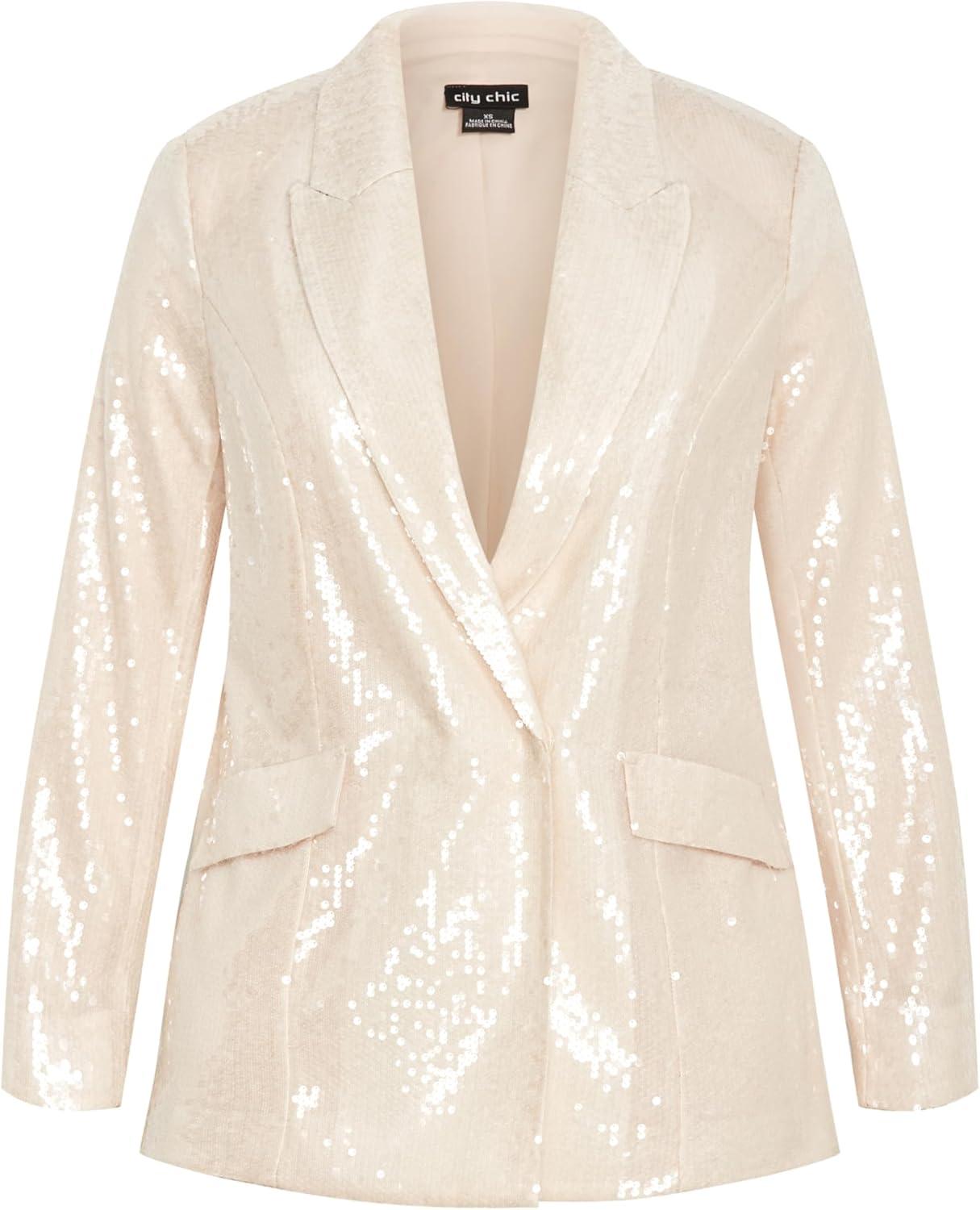 image:imageCity Chic Womens JacketEquinoxPearl