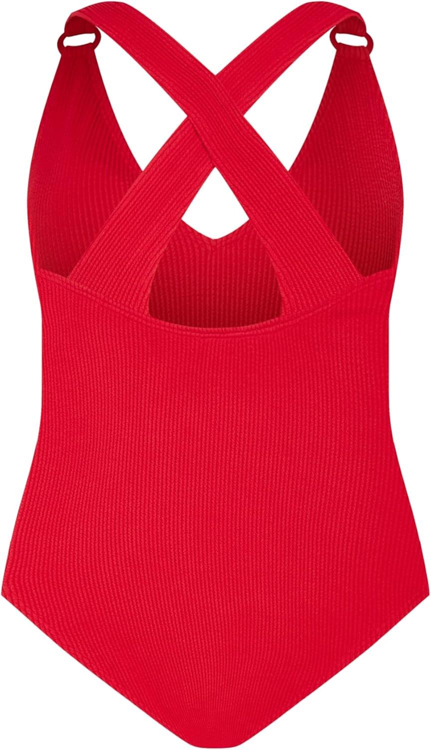 image:imageCity Chic Womens Plus Size 1 Piece Swimsuit AvalonRed Cherry