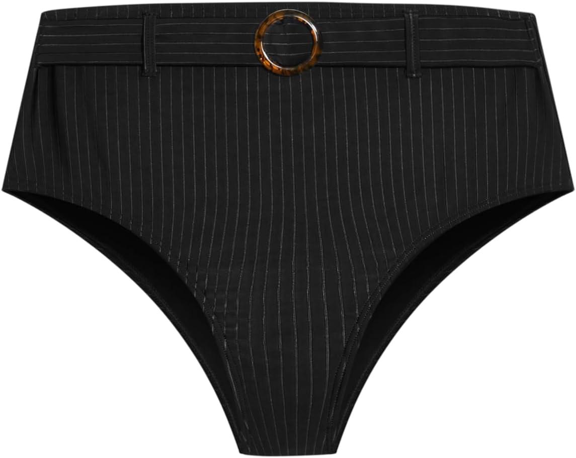 image:imageCity Chic Womens Plus Size Brief Java HighRise BikiniBlack