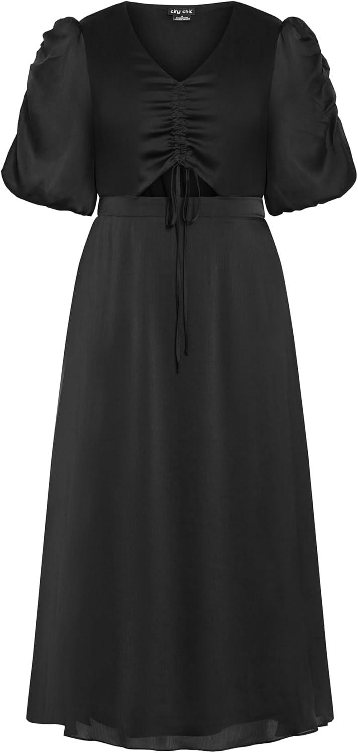 image:imageCity Chic Womens Plus Size Cammy DressBlack
