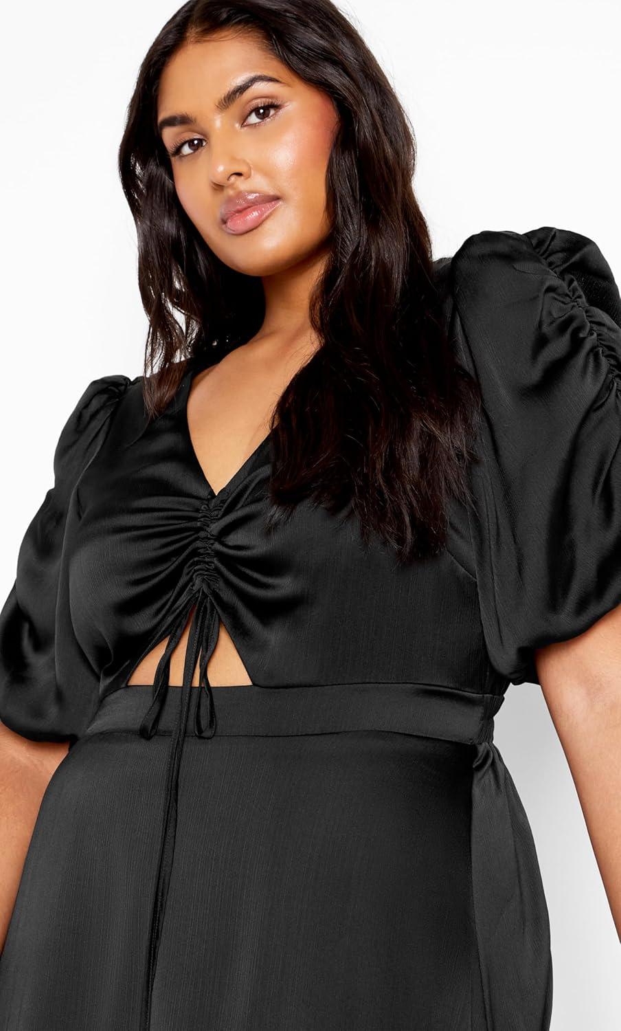 image:imageCity Chic Womens Plus Size Cammy DressBlack